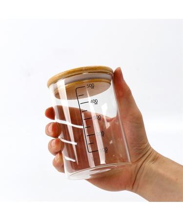 Starter Kit with Scraper and Elastic Sourdough Pot for Mother and Friends Who Love to Cook Fermentation Jars (Colour: M)