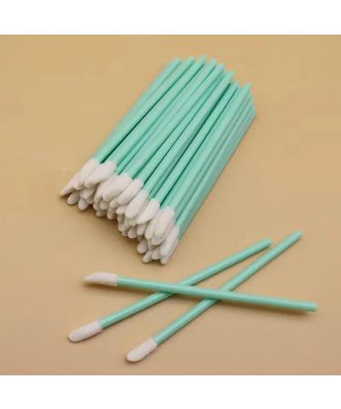 BOULTON 50pcs Disposable Lip Brushes - Lipstick Applicator Wand Tool for Makeup - Green Lip Gloss Brush - Buy Online on GoSupps.com