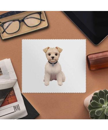 2 x Terrier Dog Microfiber Cleaning Cloths - Durable Soft & Eco-Friendly | Perfect for Home & Travel - Buy Online on GoSupps.com