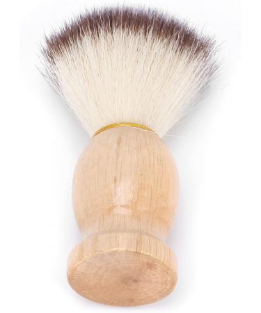 Premium Razor Brush for Hairdressers - Soft Nylon Bristles Durable Wood Handle Ideal for Salons & Travel - Buy Online on GoSupps.com