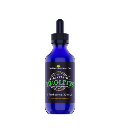 The Food Movement Black Earth Zeolite with Humic Fulvic Acids - 1oz - Buy Online on GoSupps.com