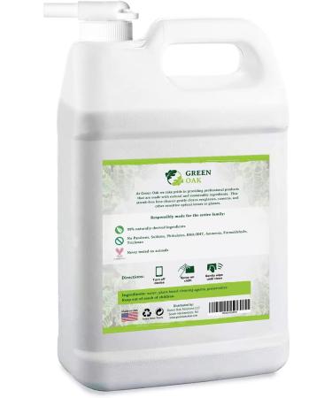 Green Oak Professional Lens Cleaner Refill - 1 Gallon (128 Fl Oz) | For Eyeglasses, Cameras, and Lenses | Safely Cleans Fingerprints, Dust, and Oil - Buy Online on GoSupps.com