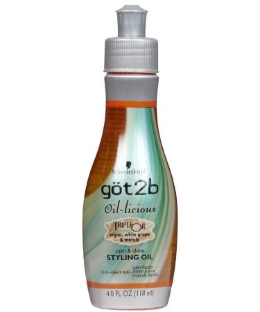 Got2b Oil-licious Styling Oil, 4 Fluid Ounce