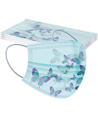 3 Ply Disposable_Face_Mask with Halloween Cute Pattern Design Comfortable Covers Suitable For Adults Outdoor Use Protection - Buy Online on GoSupps.com