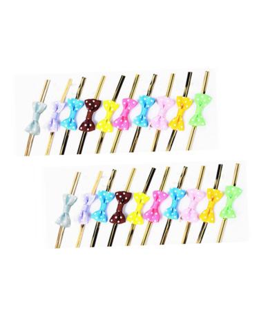 NUOBESTY 20pcs Packing Ribbon Tie Ribbon Wedding Ornament Sealing Ties Packaging Tape Bow Tie Sealing Tape Blue Medium
