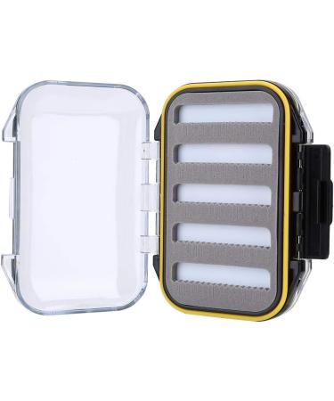 Weiyirot Portable Small Lure Box - Plastic Fishing Lures Holder with Foam Pad - Black Zigzag Design - Buy Online on GoSupps.com