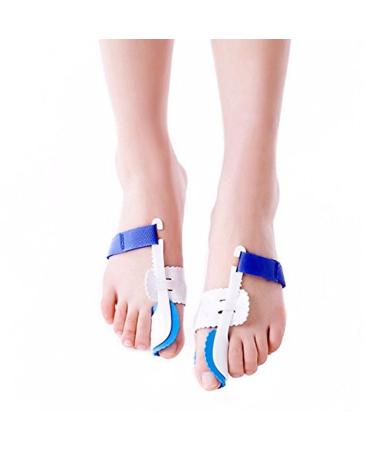 HiiBaby Night Time Splint Big Toe Straightener Bunion Hallux Valgus Corrector Regulator Stretcher Support Separators Foot Care Pain Relief Plastic Big Toe Straightener Corrector