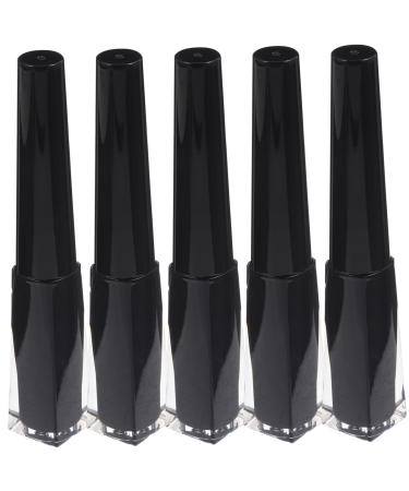 BIUDECO 5pcs Empty Eyeliner Bottle Mascara Vial Mascara Bottles Empty Eyeliner Tube Eyelash Essence Plastic