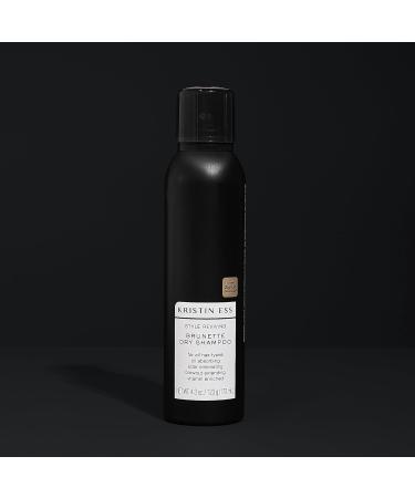 Kristin Ess Brunette Dry Shampoo | Vegan Oil-Absorbing Powder Spray for Dark Hair (4 fl. oz - Buy Online on GoSupps.com