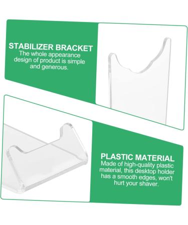 Buy Belliffy 2-Piece Acrylic Razor Display Stand - Electrorasiser Brackets & Stands for Premium Presentation | International Shipping Available - Buy Online on GoSupps.com