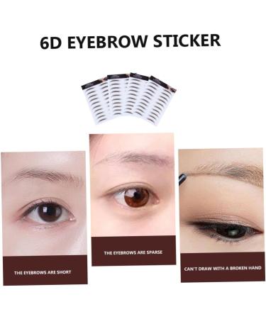 Ipetboom 4pcs Eyebrow Stickers Makeup Tools 6d Eyebrow Shape - Buy Online on GoSupps.com