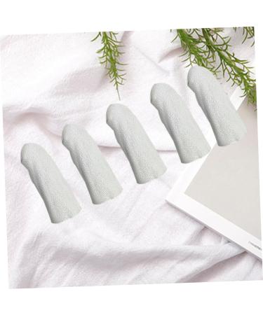 FRCOLOR 5pcs Finger Guard Sleeves - Fingertip Protectors for Crafts Nails & Jewelry - Heat Resistant Thumb Caps - International Shipping Available - Buy Online on GoSupps.com