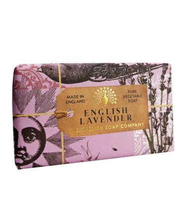 The English Soap Company English Lavender Soap Bar Anniversary Collection 200g Lavender 190 g (Pack of 1)