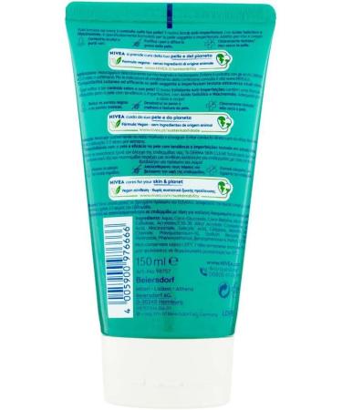  NIVEA NIVEA Derma Skin Clear Scrub Face Anti-Blemish 150ml Exfoliating Scrub for Oily and Combination Skin Care with Salicylic Acid Sea Salt and Niacinamide Exfoliating Face and Body - Buy Online on GoSupps.com