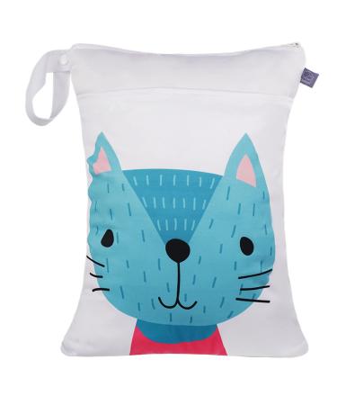 Seaur Naspasche Kita kindergarten large Dry Wet Bag Baby diaper bag for on the go waterproof wet bag washable reusable ormanizer bag travel sport pool - 1 piece 30 * 40cm a17 1 piece 30 * 40cm