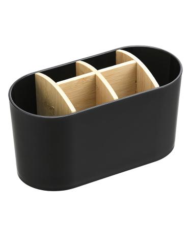 Toothbrush holder with 6 compartments toothbrush organizer toothbrush holder with partition walls with 4 toothbrush compartments + 2 toothpaste roofs