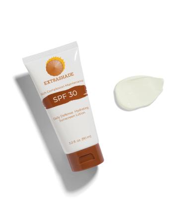 EXTRASHADE Premium Hydro Boost Sunscreen for Face & Body black people  Broad Spectrum UVA/UVB Oil Free  Non-Greasy Sun block with Hyaluronic Acid  Moisturizing Sun Screen Lotion spf 30  (3 FL Oz)