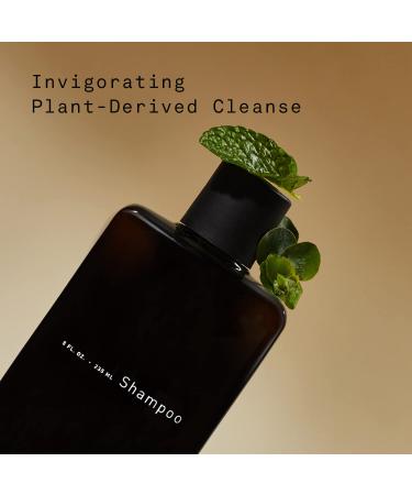 Hawthorne Men's Natural Shampoo - Sulfate & Paraben Free | Plant-Derived with Tea Tree & Peppermint Oil | Invigorating Geranium Leaf Scent | 8 fl. oz - Buy Online on GoSupps.com