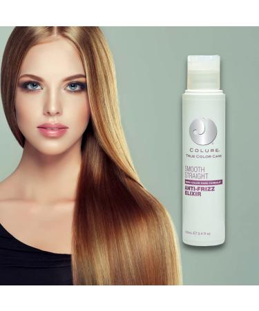 COLURE Smooth Straight Elixir 3.4 oz - Frizz Control & Sleek Finish | International Shipping Available - Buy Online on GoSupps.com