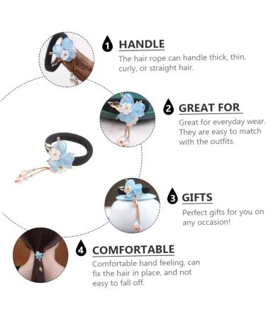 Beatifufu 1pc Hair Rope Hair Scrunchies Qipao Hair Accessories Chinese Hanfu Headwear Hair Elastics Hanfu Hair Accessory Hair Accessory for Women Hair Tie Miss Clockwork Vintage Copper Etc. - Buy Online on GoSupps.com