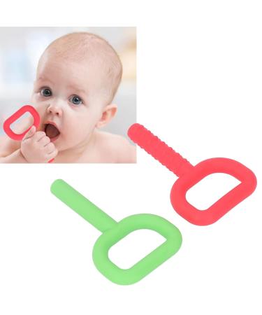 Hand Chew Toys 2-Pack | Silicone Sensory Teething Toys for Autistic Children | International Shipping - Buy Online on GoSupps.com