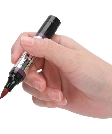 Nail Art Polish Pen Excellent Effect Nail Polish Pen Safe Bright Reliable for Manicurist for Nail Salons(06) - Buy Online on GoSupps.com