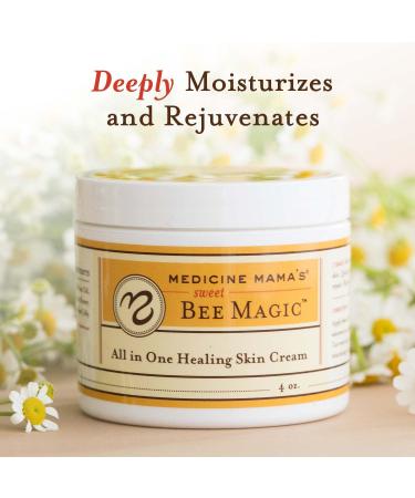 Medicine Mama's Sweet Bee Magic Ointment - All-Natural Moisturizer for Dry Skin, Eczema & Burns - Buy Online on GoSupps.com