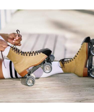 BATYY Roller Skate Toe Cap Protectors - PU Leather Toe Guards with 4 Holes - Buy Online on GoSupps.com