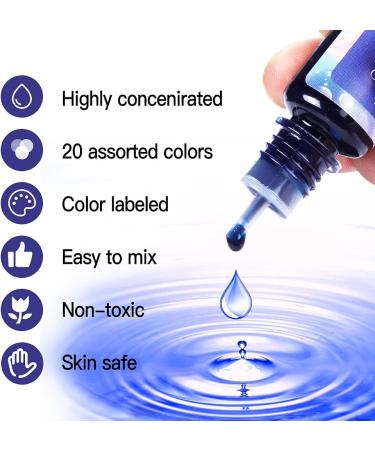 OSBANG Oil-Based Candle Color Dye Set - 20 Vibrant Non-Toxic Colors for DIY Candle Making Kit - Buy Online on GoSupps.com