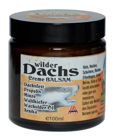 Badger fat cream balm with propolis wild badger extra strong special recipe
