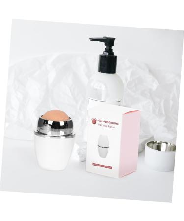 FOMIYES 2 Pcs Facial Oil Absorbing Ball Oil Blotting Roller Skin Oil Control Facial Massager Oil Absorption 5x2.8cmx2pcs Whitex2pcs - Buy Online on GoSupps.com