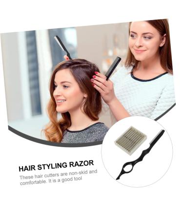 Minkissy Hair Cutting Razors Set - Stainless Steel Hair Clipper Kit for Home Haircuts & Styling - Buy Online on GoSupps.com