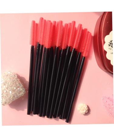 50PCS Disposable Silicone Eyelash Brush Wands - Spherical Makeup Applicators for Eyelash Extensions & Eyebrows | High-Quality Spoolie Brushes - Buy Online on GoSupps.com
