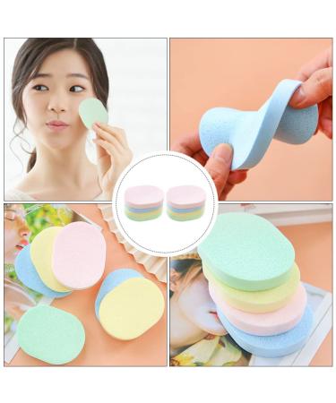 Fomiyes 8-Pack Facial Sponges | Cosmetic Spa Cleaning & Makeup Removal | Premium Face Sponges for Women & Girls - Buy Online on GoSupps.com
