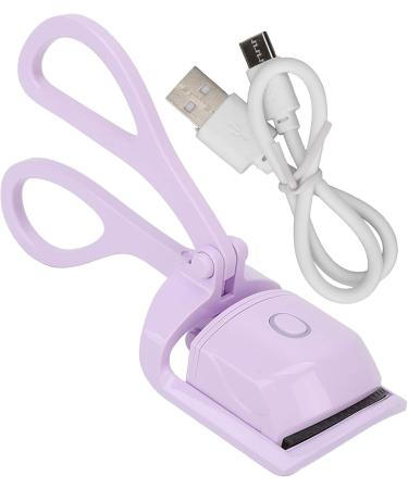 Zetiling USB Electric Heated Eyelash Curler - Long Lasting & Safe Design for Women | Efficient Easy to Use USB Charging Perfect for Thick Lashes (Purple - Buy Online on GoSupps.com