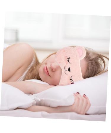 Buy 2pcs Panda Sleep Mask Set - Faux Fur Eye Masks for Men & Kids | Night Blindfolds & Plush Child Face Masks - Assorted Colors - Perfect for Sleep & Relaxation - Buy Online on GoSupps.com