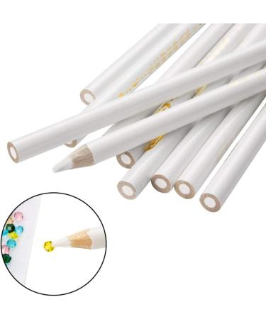WellieSTR 50pcs Nail Art Picker Tool Set - 5 Colors Resin Pencil & Rhinestone Dotting Wax Pen for Perfect Nail Art - Buy Online on GoSupps.com