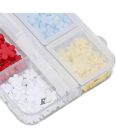 2 Boxes Nail Flowers 3D Nail Rhinestone Flower Flower Nail Charms Resin with 12 Grids DIY Nail Art Decoration Rhinestones Decals for Nail Art Beauty - Buy Online on GoSupps.com