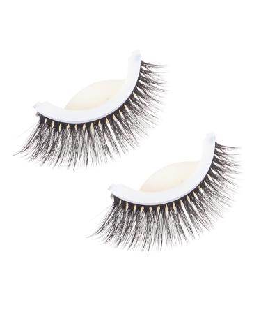 Beavorty reusable self- adhesive eyelashes self adhesive eyelashes fake lashes makeup eyelashes natural eyelashes false eyelash fake eyelash dollsthetic lashes long eyelashes make up extend