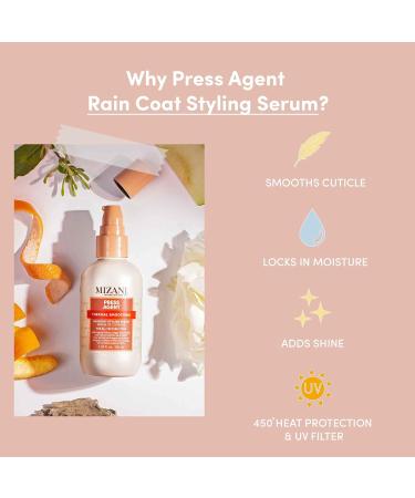 MIZANI Press Agent Raincoat Thermal Styling Cream & Serum - Heat Protection for Salon-Quality Style - Buy Online on GoSupps.com