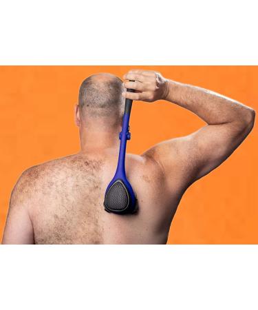 BAKBLADE 2.0 Elite Plus - Ergonomic Back Hair Remover for Men | Body Shaver for Back Arms Legs & Belly | Includes Replacement Blades - Buy Online on GoSupps.com