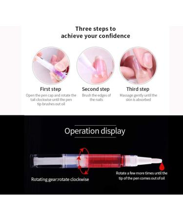 BNG Nail & Cuticle Oil Pen - 3ml Treatment for Nails Growth, Moisturize Dry Nails, Repair Cracked Cuticles - Natural Revitalizer with Soft Brush - Buy Online on GoSupps.com