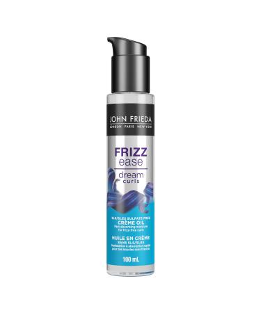John Frieda Frizz Ease Dream Curls Nourishing Cr me Oil for Defined Curly Hair (100 mL)