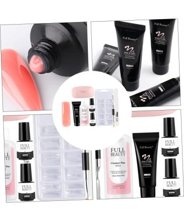 Housoutil 1 Set Pieces Manicure Tools Set Poly Extension Kit Manicure Tools Professional Gel Extension Nail Kit Manicure Nail Art Lamp Nail Manicure Kit Nails Gel Nail Tool Plastic Cosmetic 17.8x1.5cm As Shown - Buy Online on GoSupps.com
