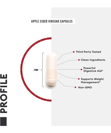 Organic Apple Cider Vinegar Capsules with Capsimax Formula | Powerful Diet Aid for Women & Men | Non-GMO | 2-Pack - Buy Online on GoSupps.com