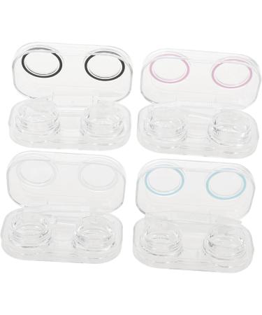 Buy Homsfou 12-Piece Contact Lens Case Set - Travel-Friendly Cleaner & Remover Tools for Lens Care - Buy Online on GoSupps.com