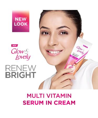 Glow & Lovely Re-New Bright Advanced Multi Vitamin Serum Cream 50g - Buy Online on GoSupps.com