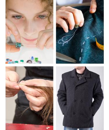 Khaki T135 Bonded Nylon Thread for Sewing - 1250 YDs | Heavy Duty Upholstery Thread for Leather, Jeans, Weaving | Size 138 420D/3 | Mandala Crafts - Buy Online on GoSupps.com