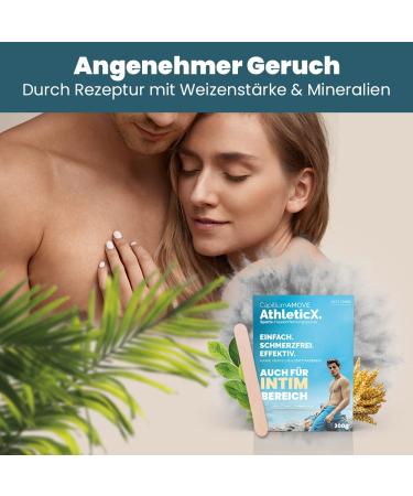 1200g Depilatory Cream for Intimate Areas - Capillum Amove Athleticx | Gentle Plant-Based Formula for Men & Women | Pain-Free Hair Removal (300g 4 Pack) - Buy Online on GoSupps.com
