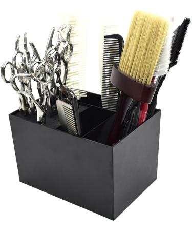 Hair Scissors Barber Storage Box Holder Hair Brush Organizer Black Hairdressing Groomer Tool Box Hair Brush Organizer Storage - Buy Online on GoSupps.com